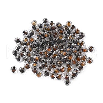 130Pcs 10G Transparent Glass Seed Beads GLAA-V001-07D-1