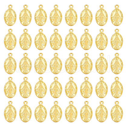 Unicraftale 100Pcs Tibetan Style Alloy Pendants TIBEP-UN0001-04-1