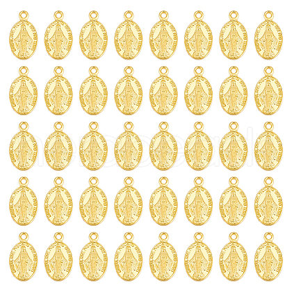 Unicraftale 100Pcs Tibetan Style Alloy Pendants TIBEP-UN0001-04-1