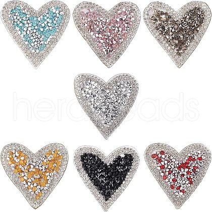 Fingerinspire Glitter Hotfix Rhinestone DIY-FG0001-70-1