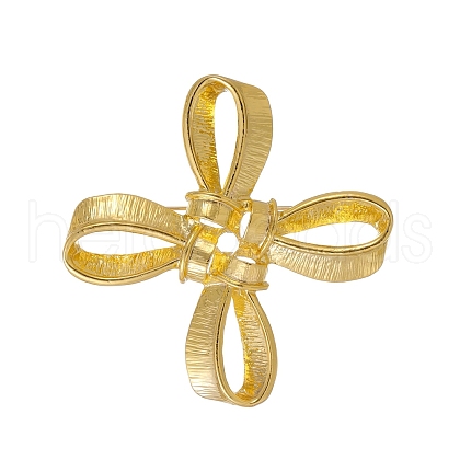 Flower Zinc Alloy Brooches PW-WG137DA-01-1