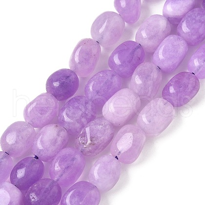Dyed Natural Malaysia Jade Beads Strands G-P528-I10-01-1