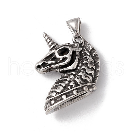 304 Stainless Steel Manual Polishing Pendants STAS-G267-06AS-1