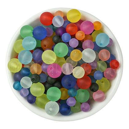 Transparent Acrylic Beads FACR-YW0001-05B-1