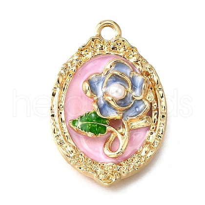 Alloy Enamel Pendants ENAM-K076-13B-02-1