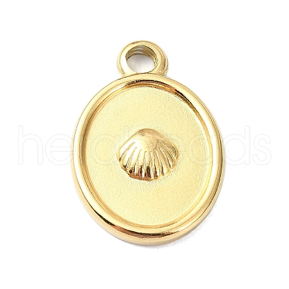 Ion Plating(IP) 304 Stainless Steel Pendants STAS-B058-07G-01-1