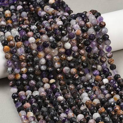 Natural Fluorite Beads Strands G-RM2025-A36-6mm-1