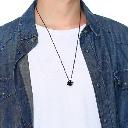 304 Stainless Steel Pendant Necklaces FS-WG5716D-03-1