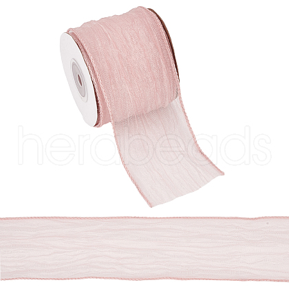 Organza Wrinkle Wired Ribbon OCOR-WH0078-278B-1
