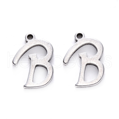 Tarnish Resistant 201 Stainless Steel Charms STAS-R105-B-1