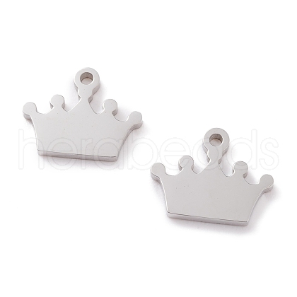 Non-Tarnish 304 Stainless Steel Charms STAS-Y002-10P-1