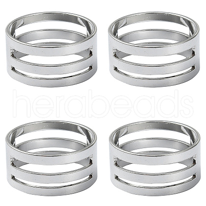 4Pcs Brass Rings RJEW-YW0001-06P-1
