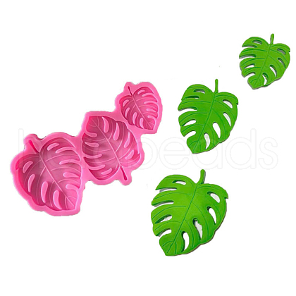 Leaf Food Grade Silicone Fondant Molds SOAP-PW0001-069A-1