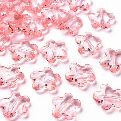 Transparent Acrylic Beads TACR-S154-32B-26-1