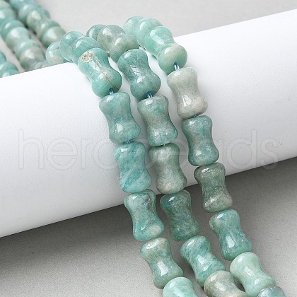 Natural Amazoniten Beads Strands G-M445-B01-01-1