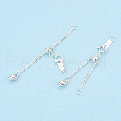 925 Sterling Silver Universal Chain Extender FIND-T009-02S-1