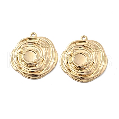 Brass Pendants KK-V003-16-1