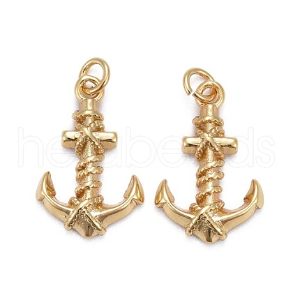 Brass Pendants KK-Z008-11G-1
