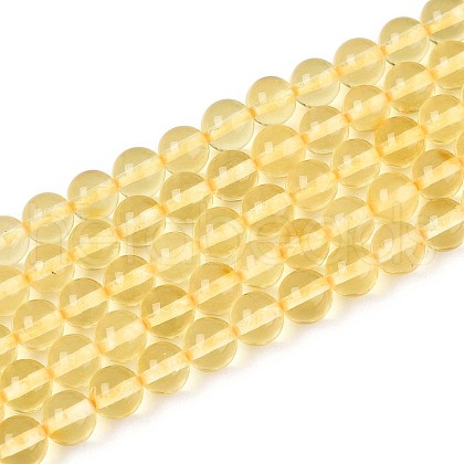 Natural Amber Beads Strands G-N351-05A-01-1