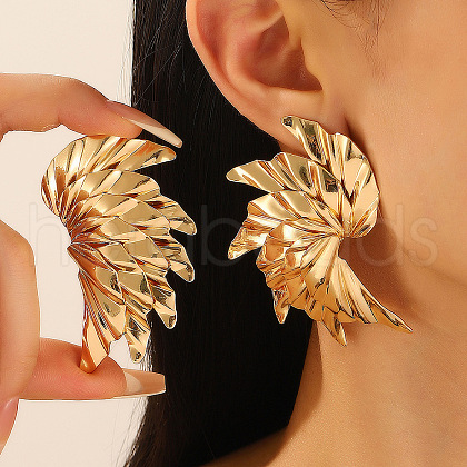 Alloy Stud Earrings WG24519-04-1