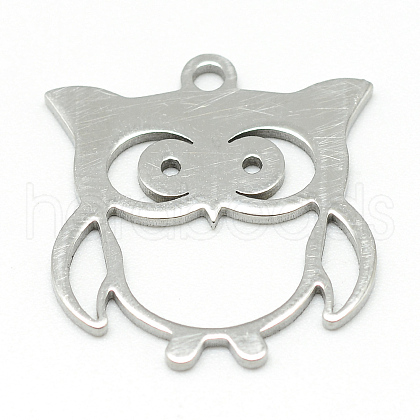 Non-Tarnish 201 Stainless Steel Pendants STAS-T008-013-1-1