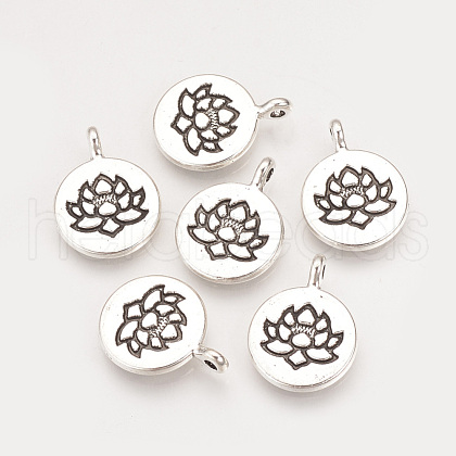 Tibetan Style Alloy Pendants TIBE-Q075-45AS-LF-1