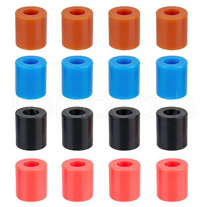 Olycraft 16Pcs 4 Colors Silicone Shock Absorber FIND-OC0003-83-1