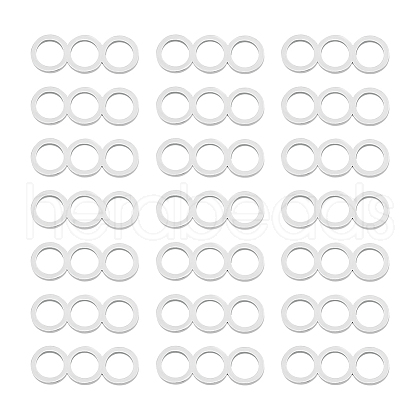 Unicraftale 50Pcs 304 Stainless Steel Connector Charms STAS-UN0056-67-1
