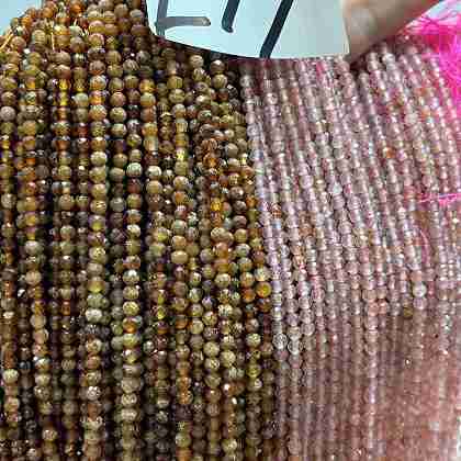 Natural Mixed Stone Beads Strands G-RM250101-E19-1