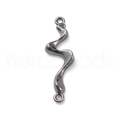 Rack Plating Alloy Connector Charms PALLOY-V002-06B-02-1