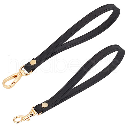   2Pcs 2 Style Leather Bag Wristlet Straps FIND-PH0017-27A-1