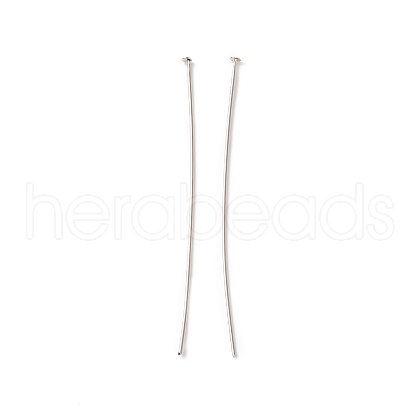 Brass Flat Head Pins KK-WH0058-03D-P-1