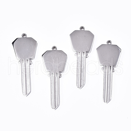 304 Stainless Steel Pendants STAS-S116-011P-1