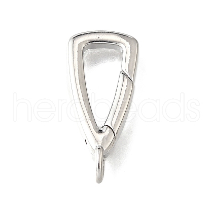 Brass Spring Gate Rings KK-V007-15P-1