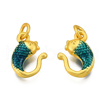 Alloy Enamel Charms ENAM-N056-051B-1