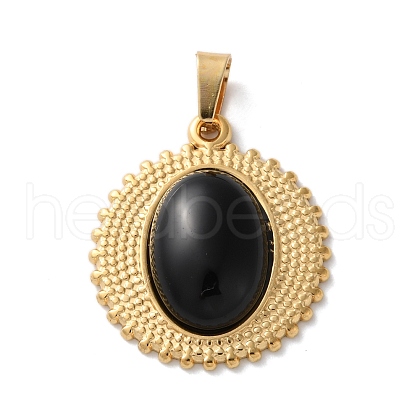 Natural Black Onyx(Dyed & Heated) Pendants STAS-C120-13G-05-1