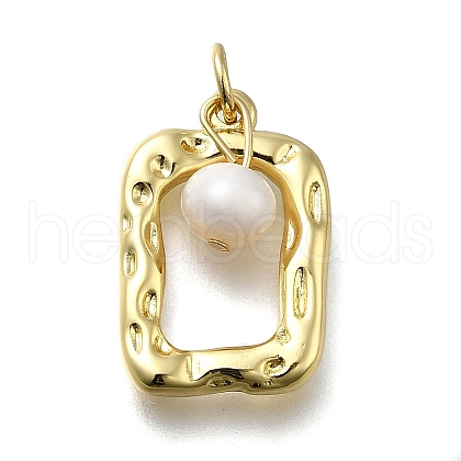 Brass Pendants KK-B132-02G-03-1