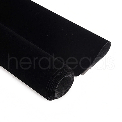 Self-adhesive Velvet Flocking Fabrics FABR-PW0001-091B-03-1