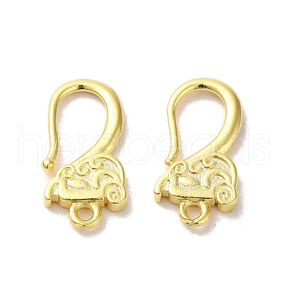 Brass Stud Earring Findings FIND-Z039-31G-1