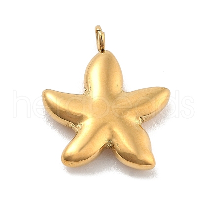 Ion Plating(IP) 304 Stainless Steel Pendants STAS-P379-15F-G-1