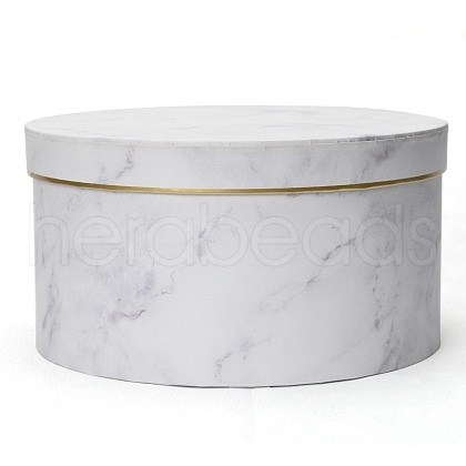 Round Paper Hat Boxes with Lid PW-WG51437-01-1