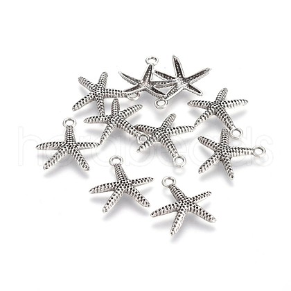 Tibetan Style Alloy Pendants TIBEP-A040-022TAS-NR-1
