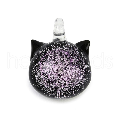 Handmade Lampwork Pendants LAMP-Q005-05A-04-1
