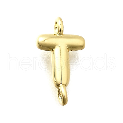 Brass Connector Charms KK-P295-01G-T-1