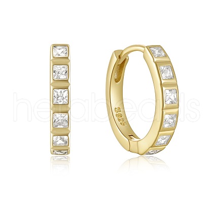S925 Sterling Silver Circle Hoop Earrings VT3298-3-1