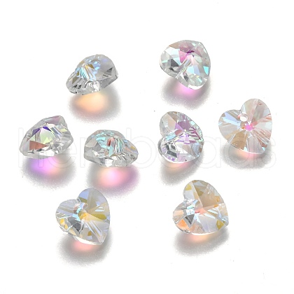 Romantic Valentines Ideas Glass Charms G030V10mm-39-1