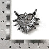 Alloy Enamel Gothic Style Pendants PALLOY-R157-06B-07A-3