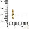 925 Sterling Silver Micro Pave Clear Cubic Zirconia European Dangle Charms STER-A045-01G-9-3