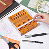 Rectangle Wood Sublimation Pen Pincherr AJEW-WH0505-91-3