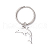 Ocean Theme 304 Stainless Steel Keychains KEYC-JKC01213-07-2